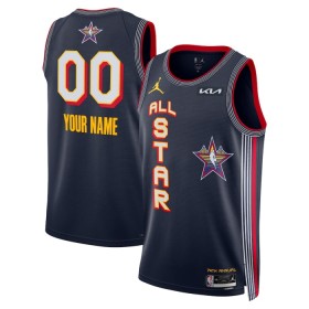 Maillot Basket Homme All-Star 2025 Personnalisé Jordan Navy Swingman